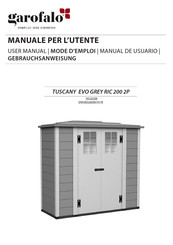 garofalo TUSCANY EVO GREY RIC 200 2P Gebrauchsanweisung