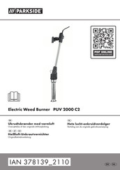 Parkside PUV 2000 C2 Originalbetriebsanleitung