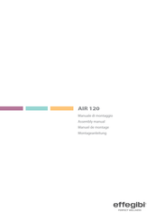 effegibi AIR 120 Montageanleitung