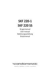Scandomestic SKF 220-1 Bedienungsanleitung