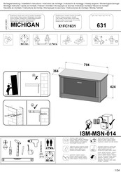 Mid.you MICHIGAN X1FC1631 Montageanweisung