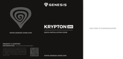 Genesis KRYPTON 290 Schnellinstallationsanleitung