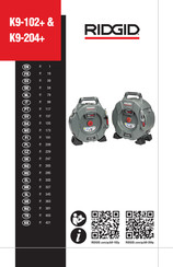RIDGID FlexShaft K9-204+ Bedienungsanleitung