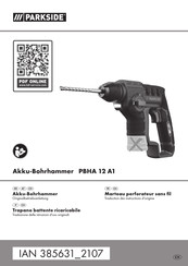 Parkside 385631 2107 Originalbetriebsanleitung