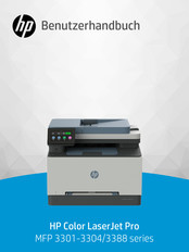 HP Color LaserJet Pro MFP 3302fdn Benutzerhandbuch
