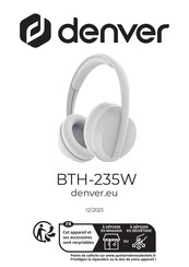 Denver BTH-235W Bedienungsanleitung