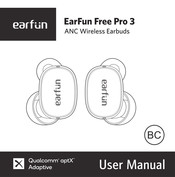 Earfun Free Pro 3 Bedienungsanleitung