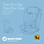 Maxi-Cosi Titan Pro i-Size Bedienungsanleitung