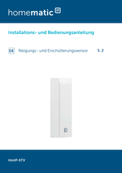 HomeMatic IP 151979A0 Installations- Und Bedienungsanleitung