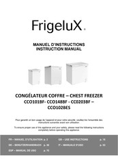 Frigelux CC0203BF Benutzerhandbuch