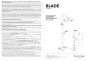 Cristina BLADE CRIBA448 Montageanleitung