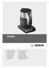 Bosch TWK86-Serie Gebrauchsanleitung