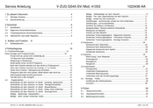 V-Zug GS45-SVi Serviceanleitung