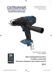 Germania GPT-CCD004 Originalbetriebsanleitung