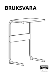 IKEA BRUKSVARA AA-2519331-1 Montageanleitung