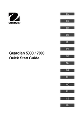 OHAUS Guardian 5000 e-G51HS07C Schnellstartanleitung