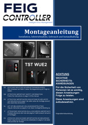 Feig Electronic TST WUE2 Montageanleitung