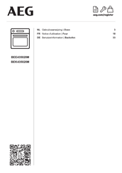 AEG BEE435020M Benutzerinformation
