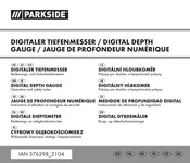 Parkside HG07773A Bedienungs- Und Sicherheitshinweise