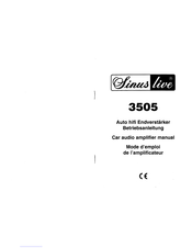 Sinus Live 3505 Betriebsanleitung
