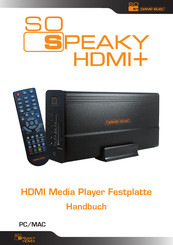 DANE-ELEC SO SPEAKY HDMI+ Handbuch