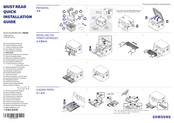 Samsung Xpress C48 Serie Kurzinstallationsanleitung