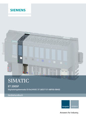 Siemens 6ES7131-6BF00-0BA0 Gerätehandbuch