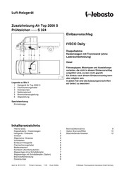 Webasto Air Top 2000 S Bedienungsanleitung
