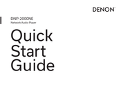 Denon DNP-2000NE Kurzanleitung