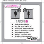 Nolan N-com Intercom Kit Sicherheit Und Gebrauchsanleitung