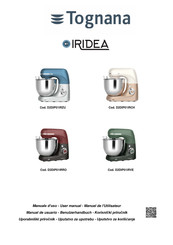 Tognana IRIDEA D2DIP01IRRO Benutzerhandbuch