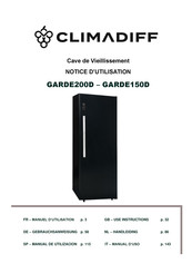 Climadiff GARDE200D Gebrauchsanweisung