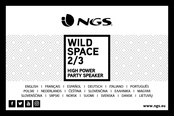 Ngs WILD SPACE 2/3 Gebrauchsanleitung