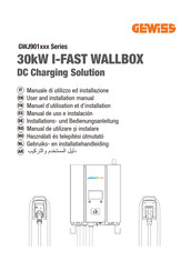 Gewiss I-FAST GWJ9013W Installations- Und Bedienungsanleitung