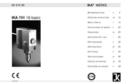 Ika RW 16 basic Betriebsanleitung