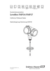 Endress+Hauser Levelflex FMP54 Bedienungsanleitung