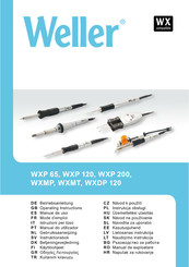 Weller WXMT Betriebsanleitung