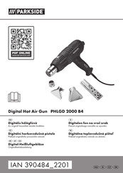 Parkside PHLGD 2000 B4 Originalbetriebsanleitung