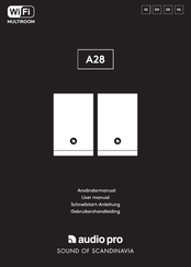 Audio Pro A28 Schnellstartanleitung