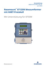 Emerson Rosemount 8712EM Kurzanleitung