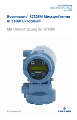 Emerson Rosemount 8732EM Kurzanleitung