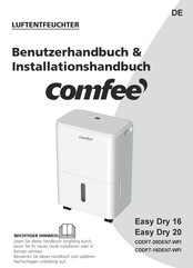 Comfee CDDF7-16DEN7-WFI Benutzerhandbuch & Installationshandbuch