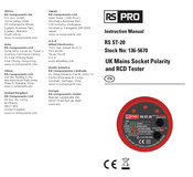 RS Pro 136-5670 Bedienungsanleitung