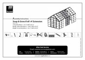 Palram Snap & Grow 8x8 Bedienungsanleitung