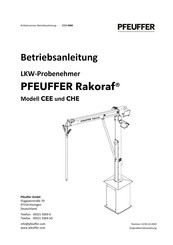 Pfeuffer Rakoraf CHE Betriebsanleitung