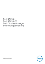 Dell S2418Ht Bedienungsanleitung