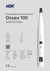 NSK Osseo 100 Bedienungsanleitung