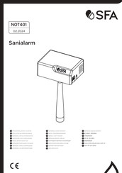 SFA SANIALARM Bedienungsanleitung Und Installationsanleitung