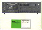 ASC AS 3000 Bedienungsanleitung