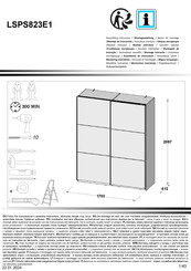 Forte LSPS823E1 Montageanleitung